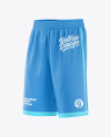 Basketball Shorts Mockup - Half Side View