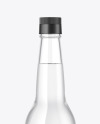 Clear Glass Bottle Mockup