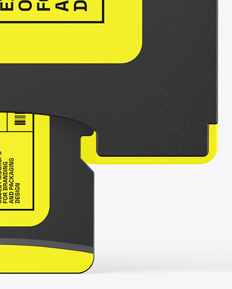 SD Adapter For Micro SD Card Mockup