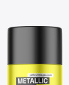 Metallic Paper Tube Mockup