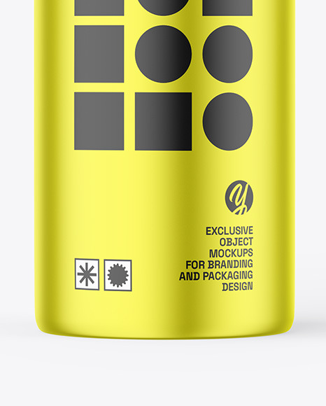 Metallic Paper Tube Mockup