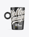 Glossy Mug Mockup