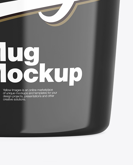 Glossy Mug Mockup