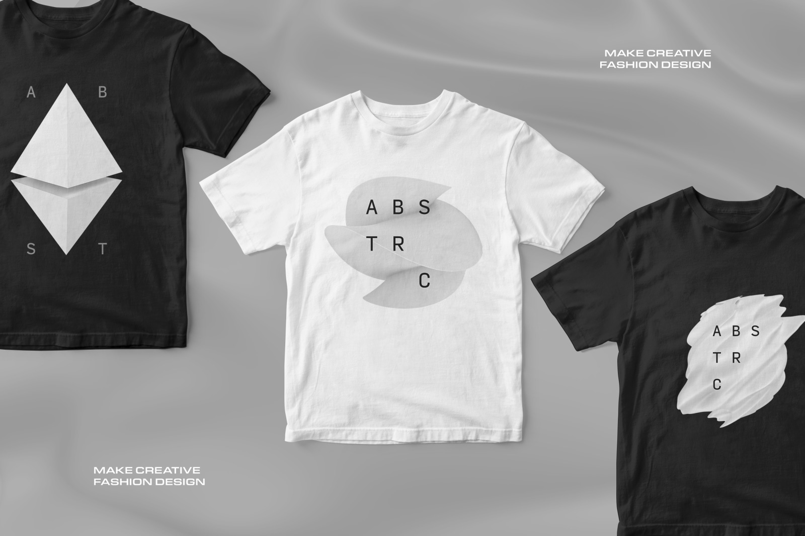 Modern 3D White Shapes Collection Modern 3D White Shapes Collection