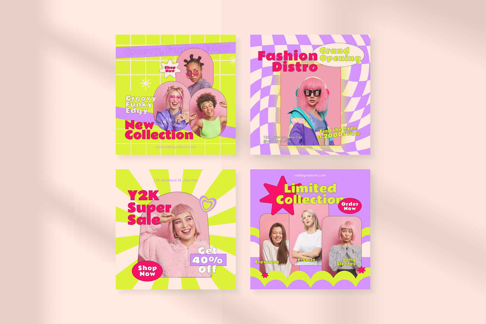Colorful Funky Y2K Fashion Promotion Instagram Colorful Funky Y2K Fashion Promotion Instagram