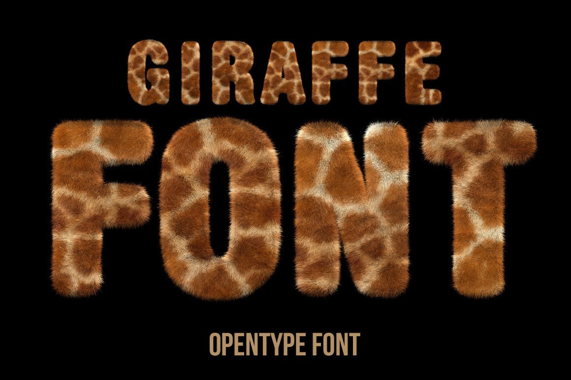 Giraffe Font Giraffe Font
