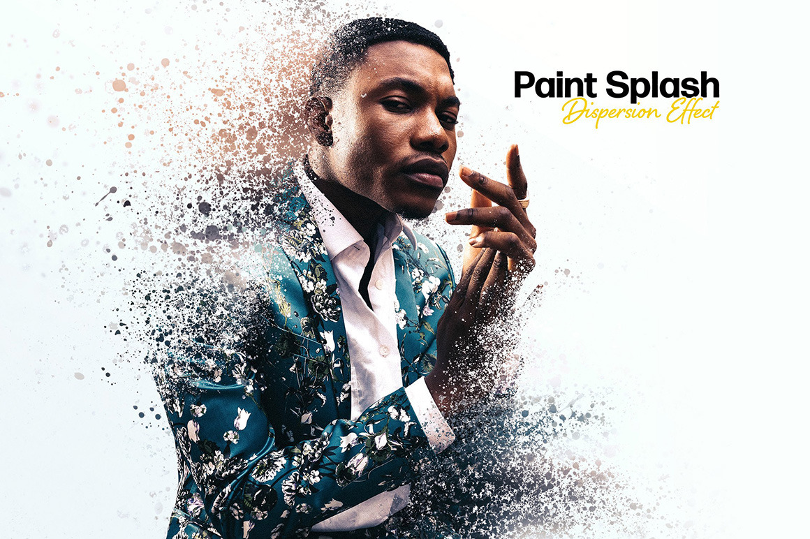 Paint Splash Dispersion Effect Paint Splash Dispersion Effect