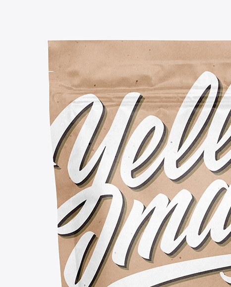 Kraft Pouch Mockup