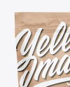 Kraft Pouch Mockup