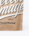 Kraft Pouch Mockup