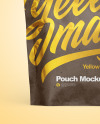 Kraft Pouch Mockup
