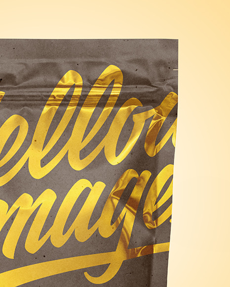 Kraft Pouch Mockup