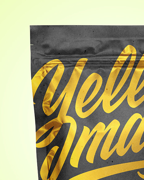Kraft Pouch Mockup