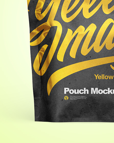 Kraft Pouch Mockup
