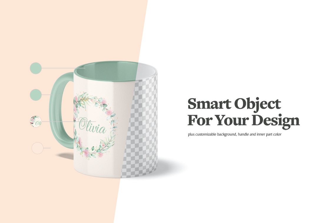 C-Handle Mug Animated Mockup 11oz C-Handle Mug Animated Mockup 11oz