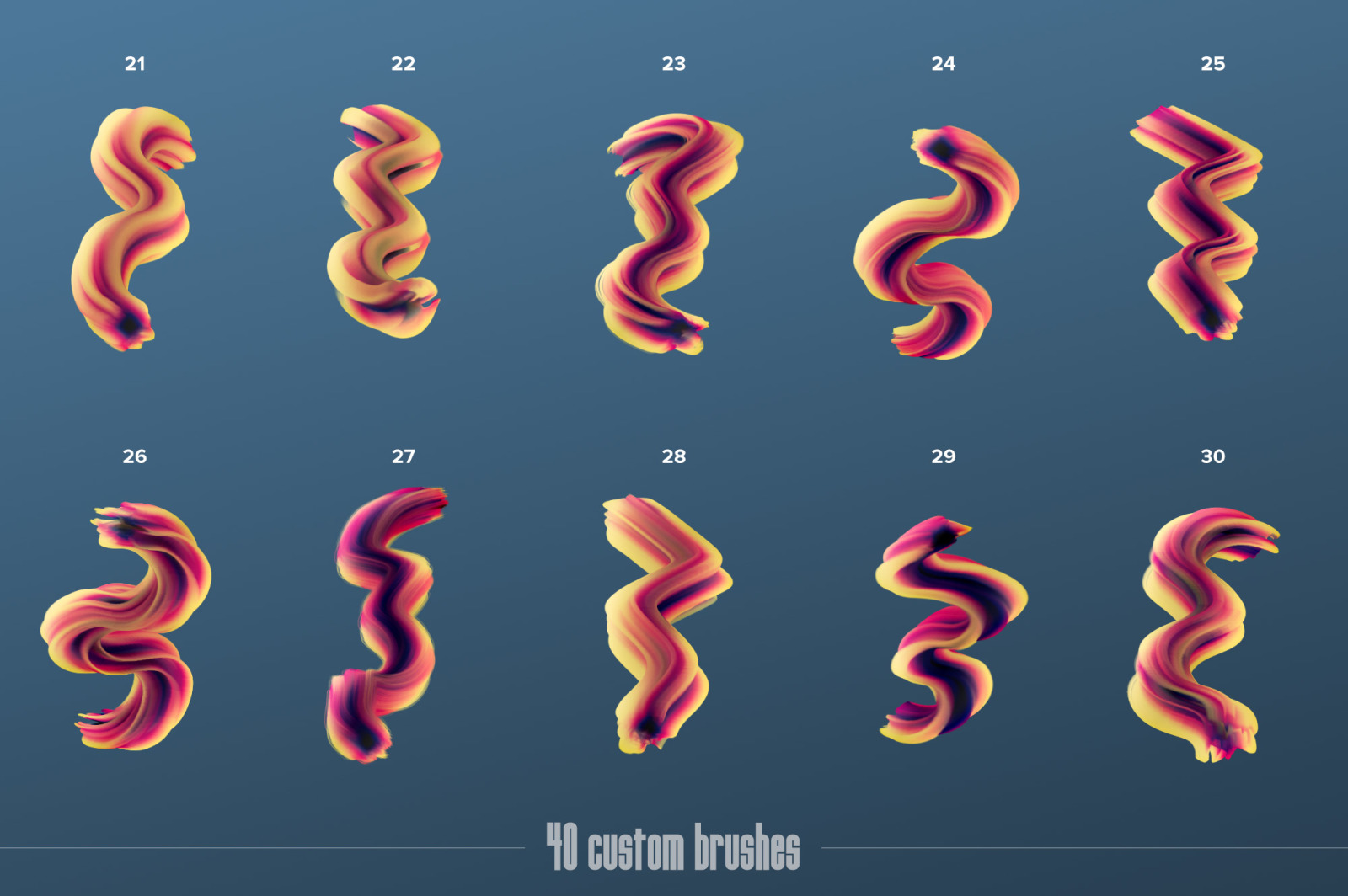 Gradial: Multicolor Brushes for Photoshop Gradial: Multicolor Brushes for Photoshop