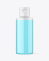 100ml Clear Cosmetic Bottle Mockup