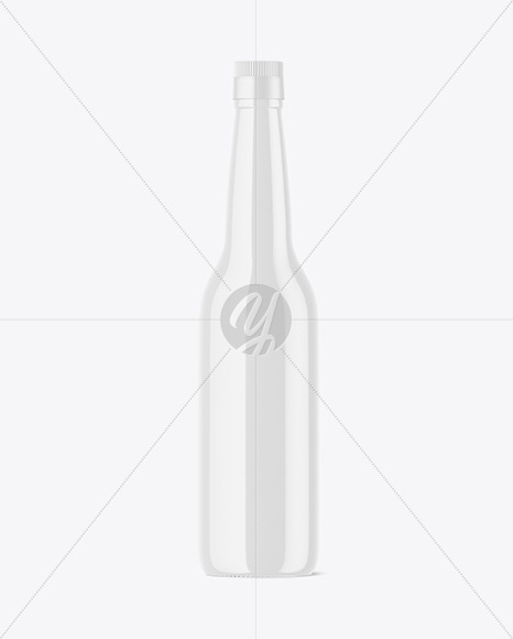 Glossy Bottle Mockup