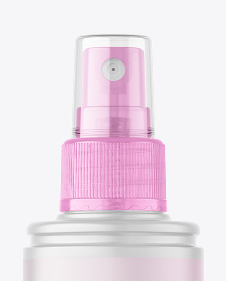 Frosted Cosmetic Spray Bottle Mockup