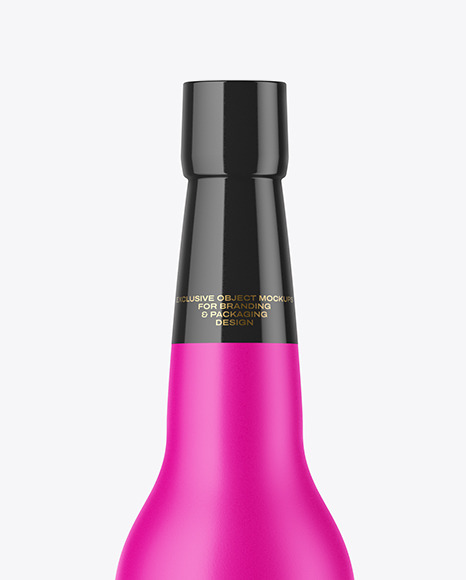 Matte Bottle Mockup