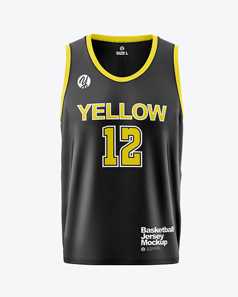 Basketball Jersey Mockup - Front View