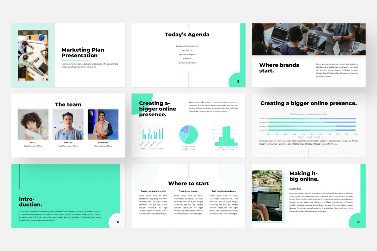 Marketing Plan Presentation Template