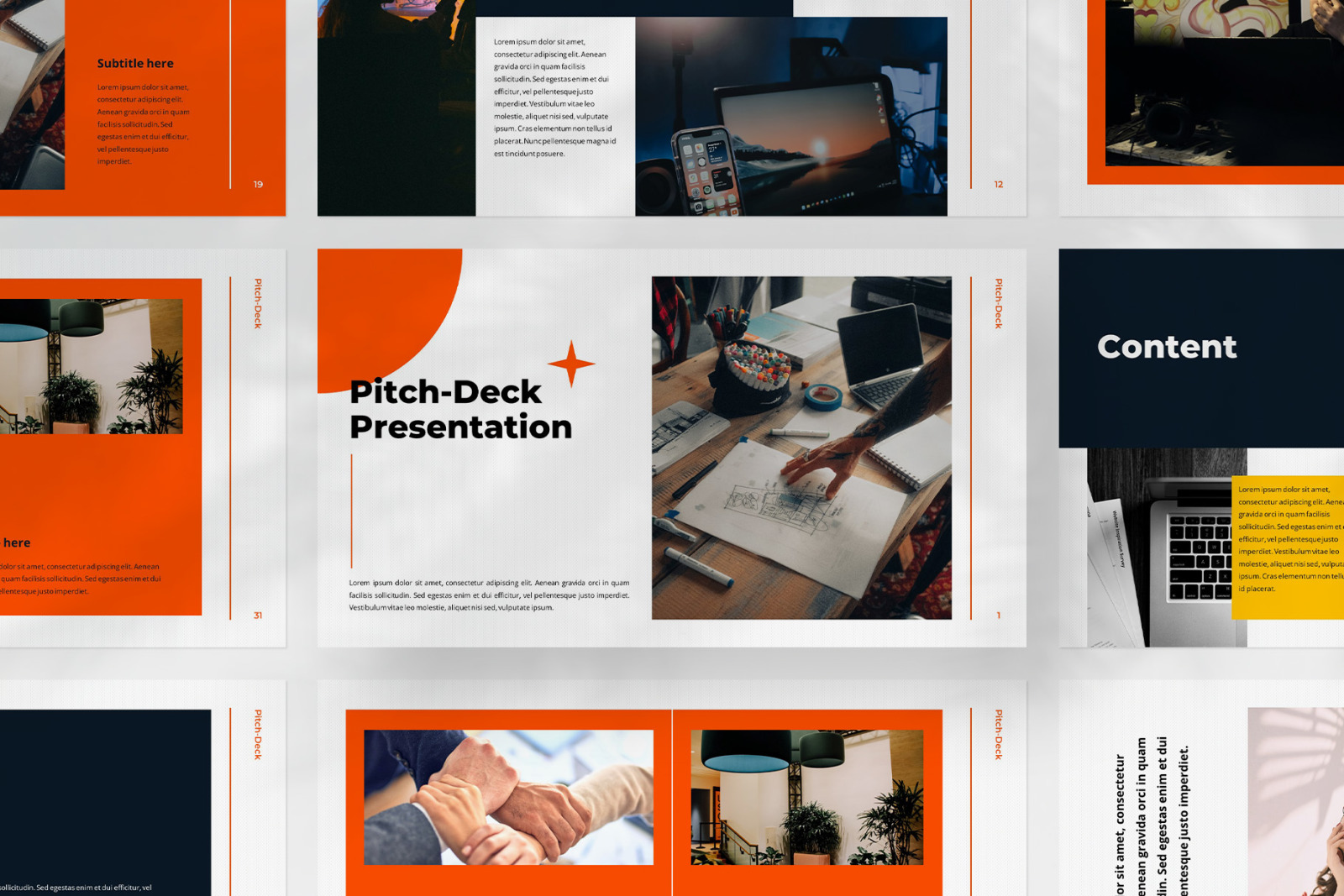 Pitch Deck Presentation Template