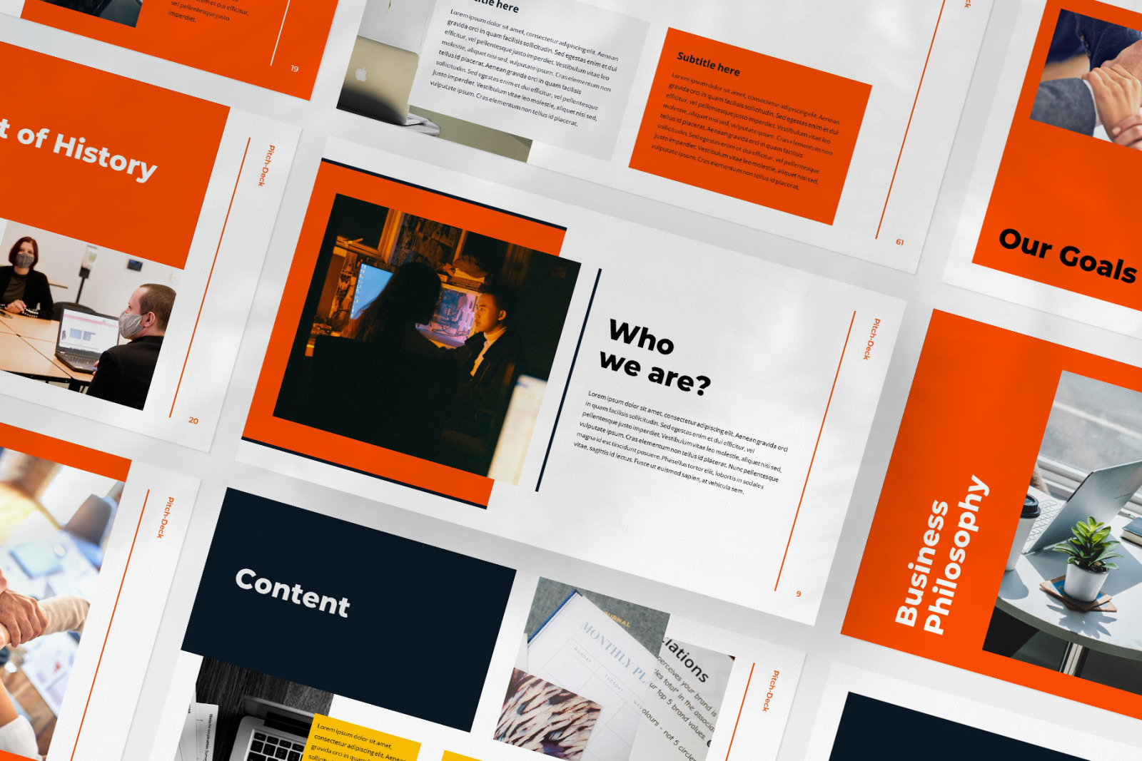 Pitch Deck Presentation Template