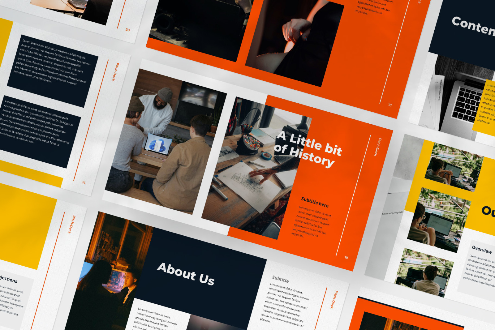 Pitch Deck Presentation Template Pitch Deck Presentation Template