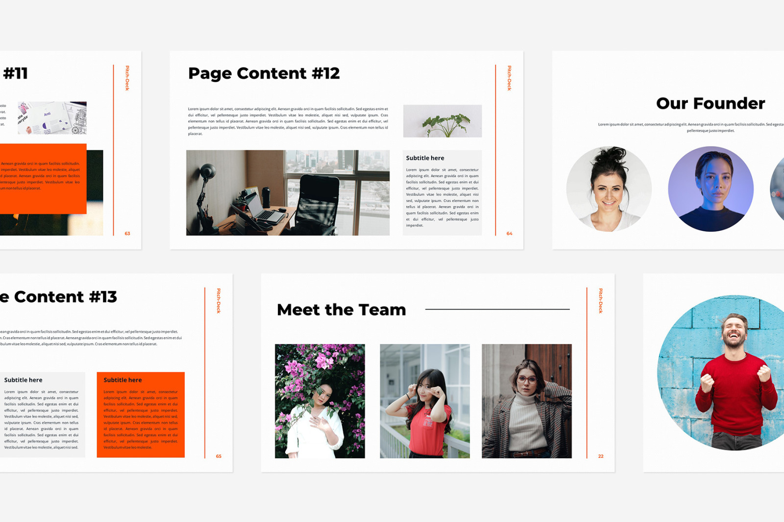 Pitch Deck Presentation Template