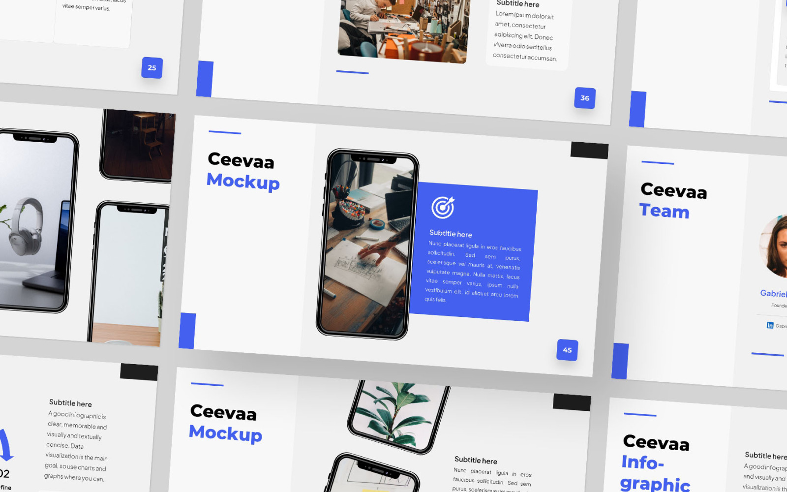 Ceevaa Presentation Template