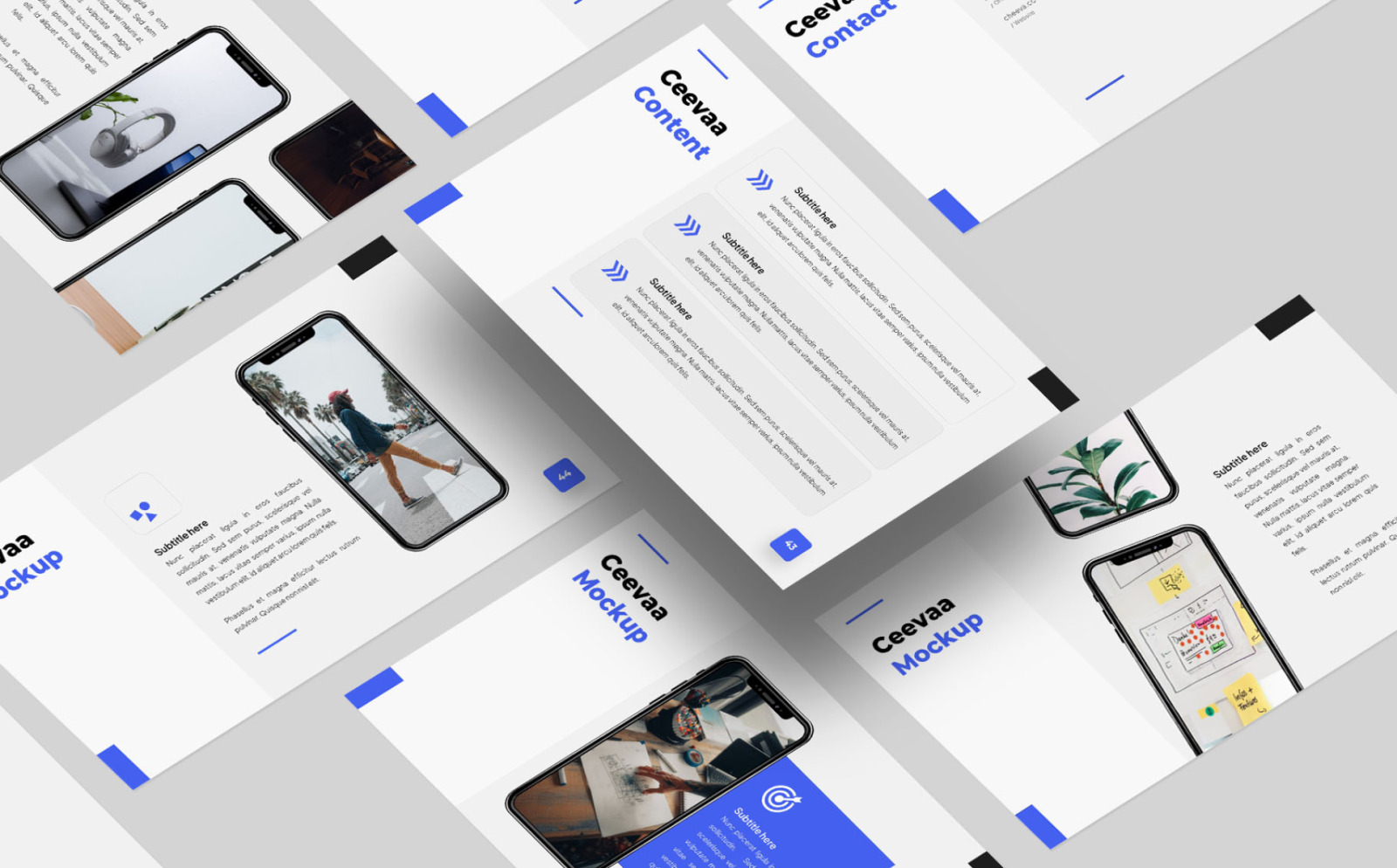 Ceevaa Presentation Template