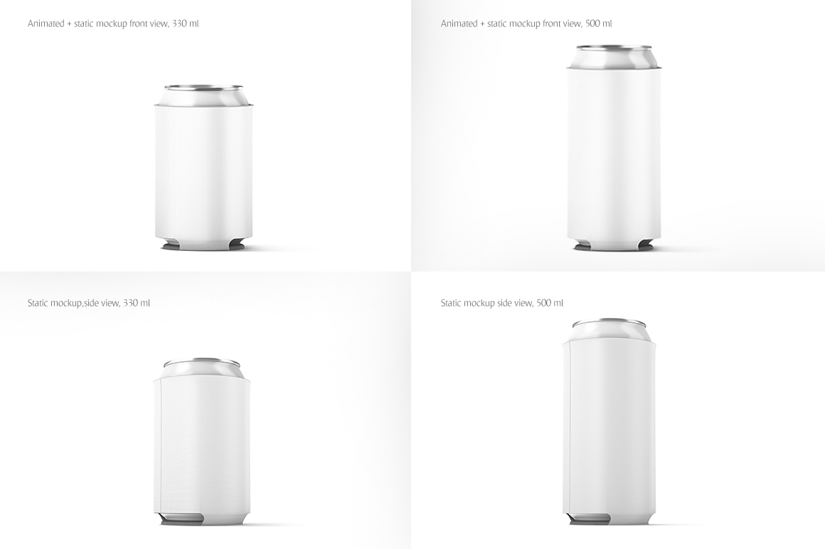 Can Koozie Animated Mockup Can Koozie Animated Mockup