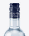 Blue Glass Vodka Bottle Mockup