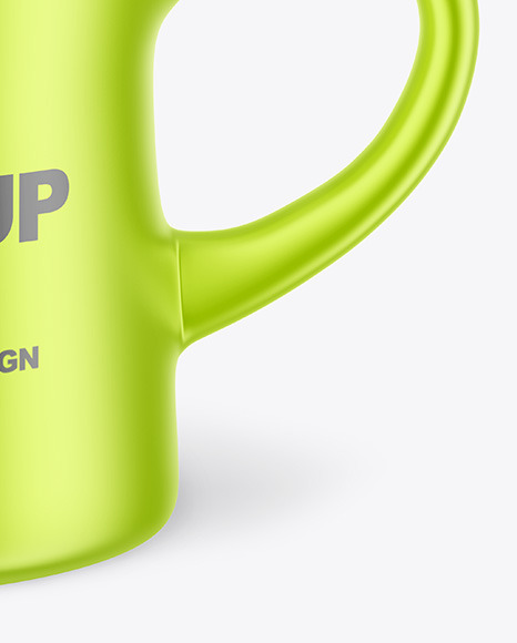 Matte Metallized Mug Mockup