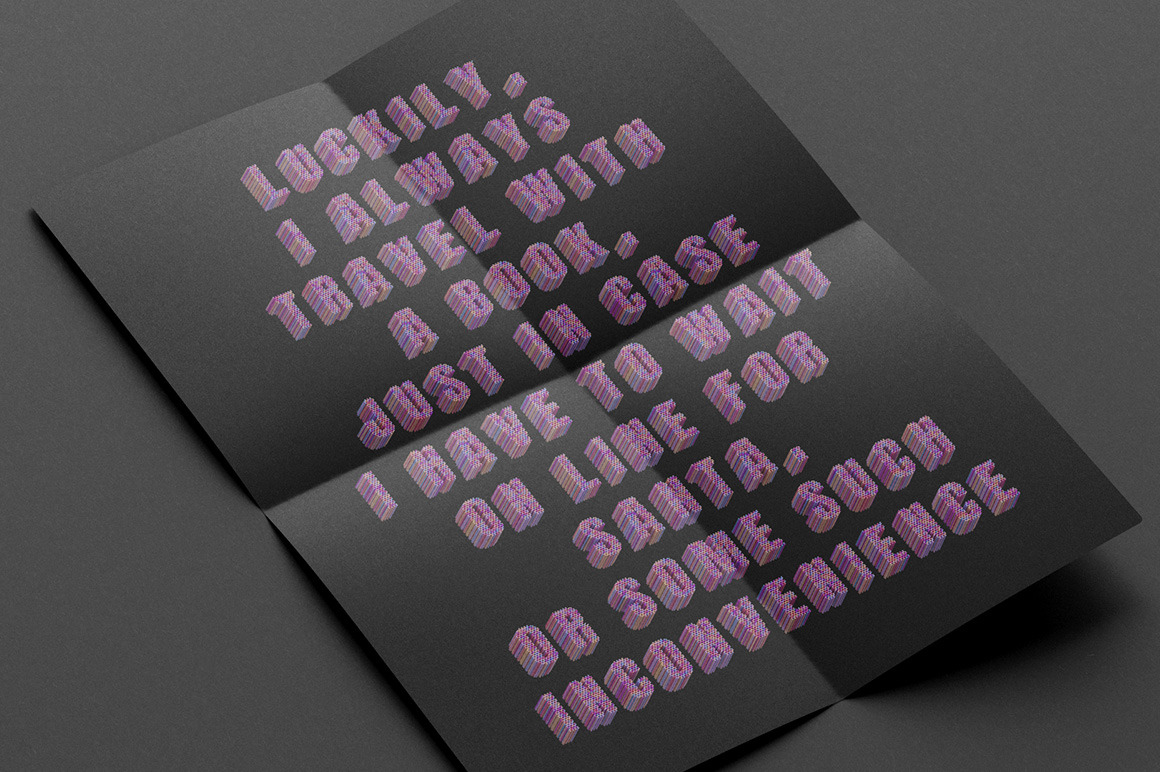 Color Tubes Font Color Tubes Font