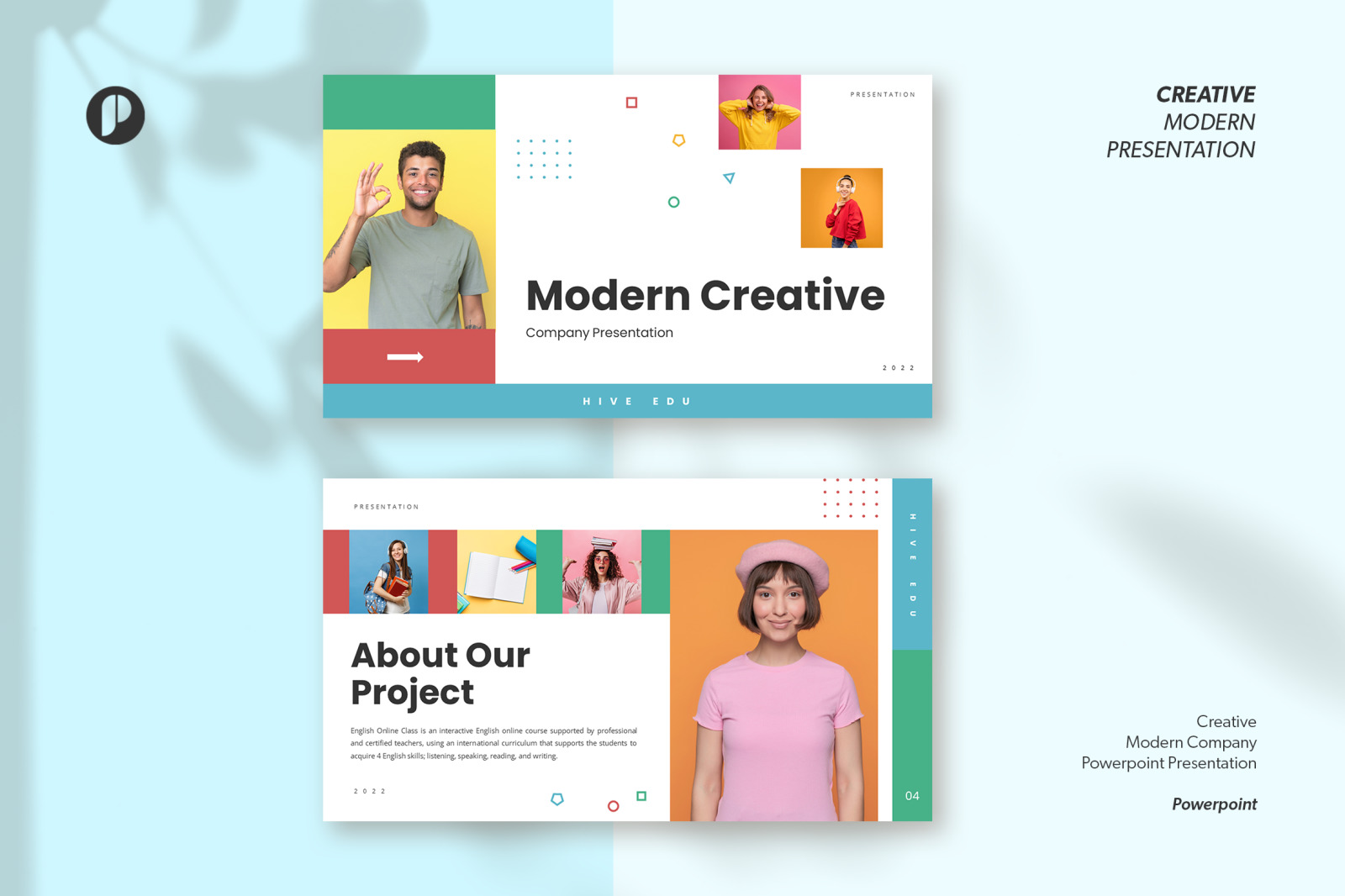 Hive – Colorful Creative Modern Startup PowerPoint Presentation