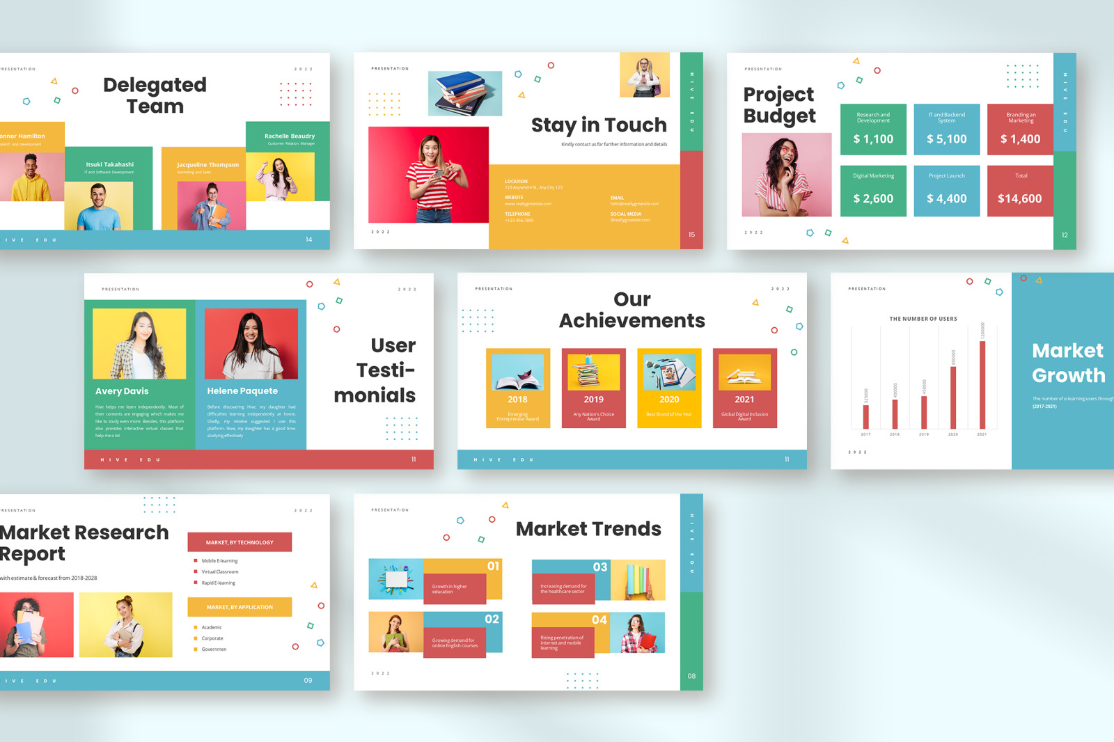 Hive – Colorful Creative Modern Startup PowerPoint Presentation Hive – Colorful Creative Modern Startup PowerPoint Presentation
