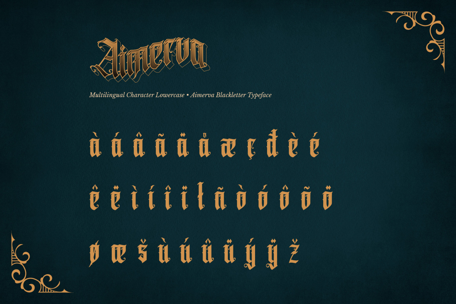 Aimerva Font Aimerva Font