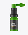 Matte Spray Bottle Mockup