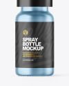 Metallic Spray Bottle Mockup