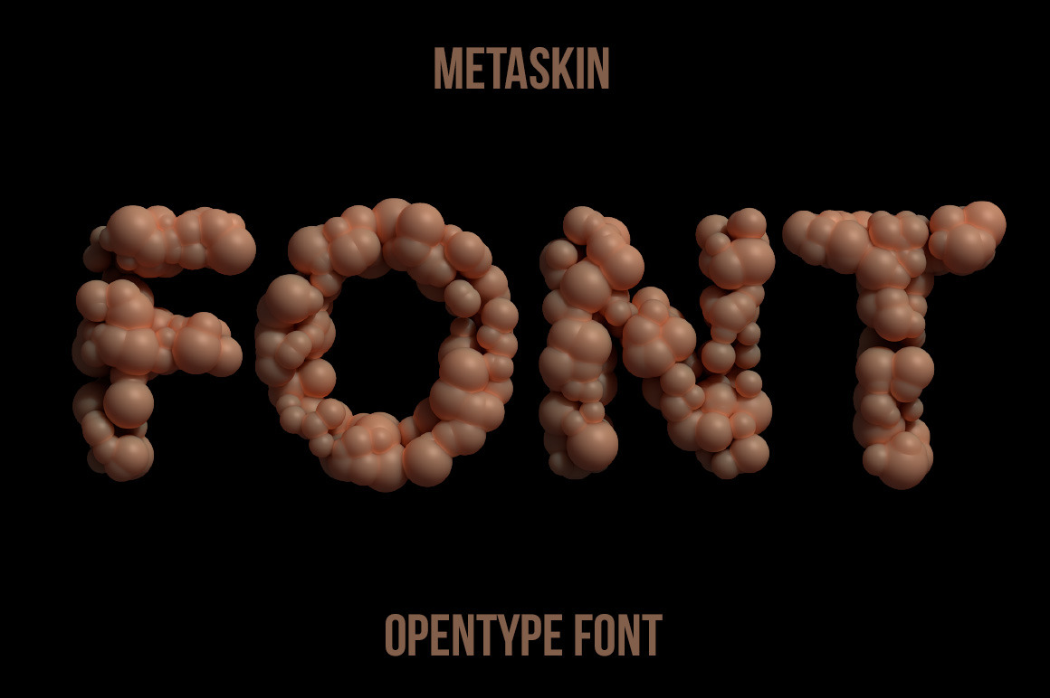 Metaskin Font Metaskin Font