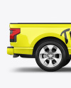 Pickup Truck Mockup - Side View