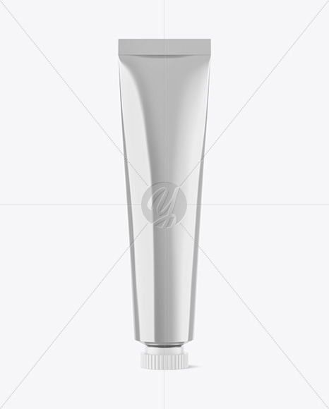 Metallic Paint Tube Mockup