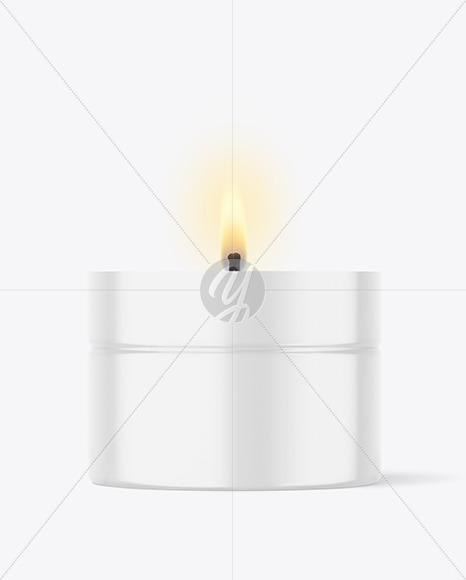 Glossy Candle Mockup