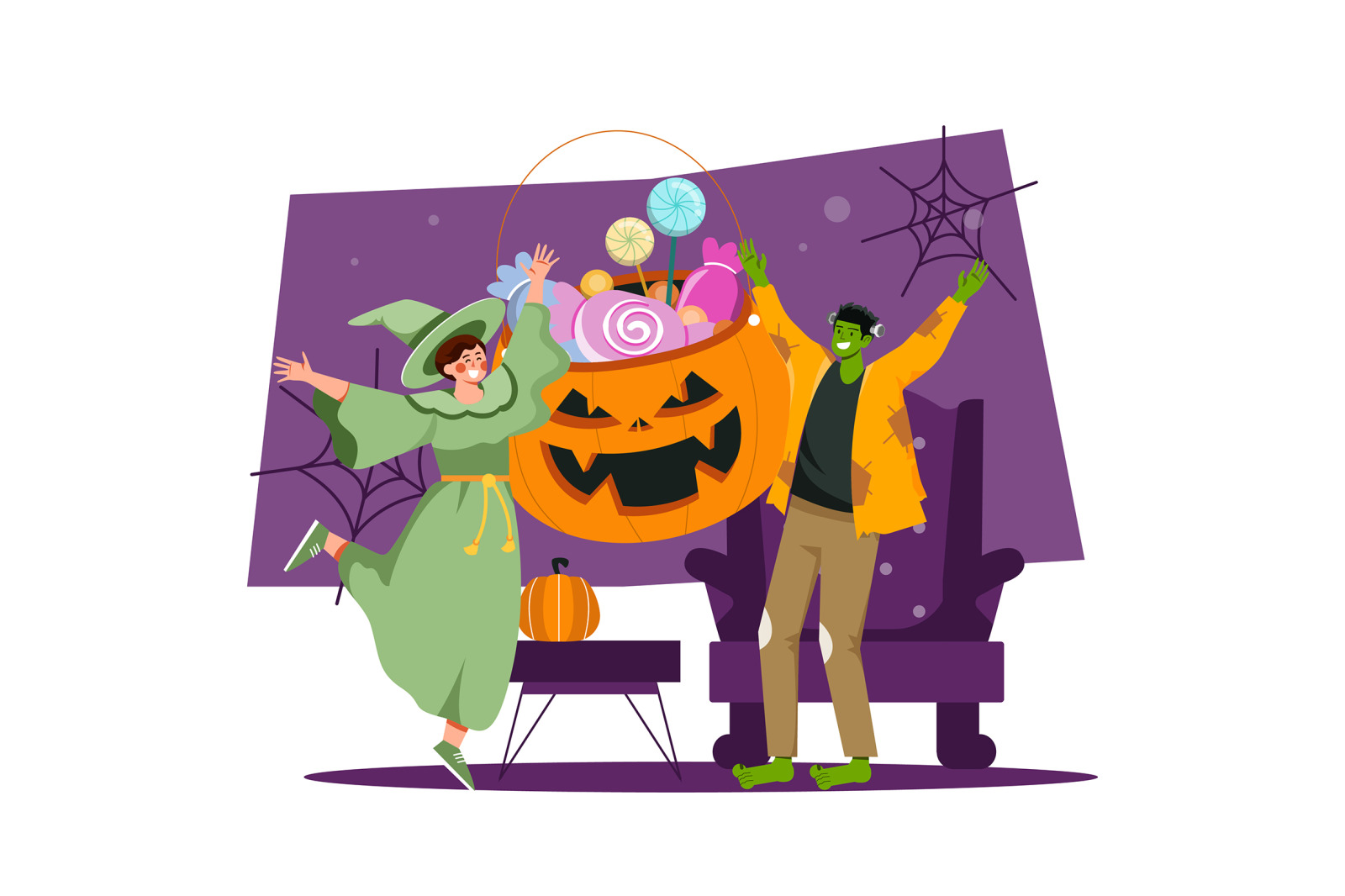 M538_ Halloween Illustration Pack