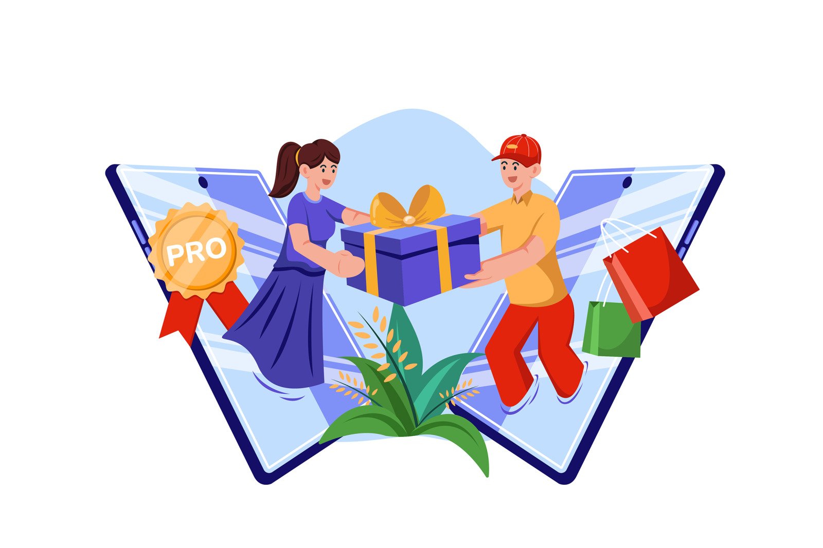 M535_E-Commerce Illustration Pack M535_E-Commerce Illustration Pack