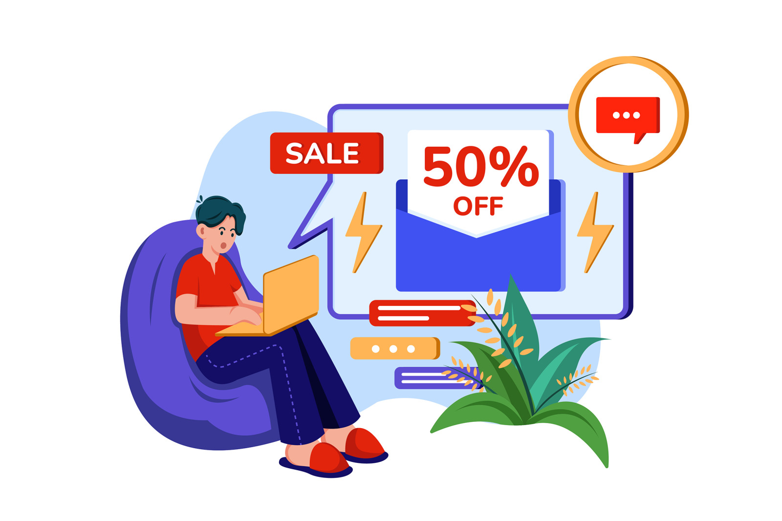 M535_E-Commerce Illustration Pack M535_E-Commerce Illustration Pack