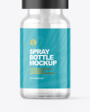 Clear Spray Bottle Mockup