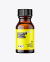 15ml Amber Bottle Mockup